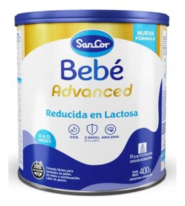 Miniatura 1 de 2 de Leche en polvo Sancor Bebé Advanced Reducida En Lactosa 400g Sin Gluten Sin Sabor