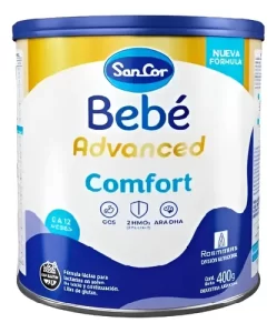 Miniatura 3 de 3 de Fórmula Infantil Sancor Bebé Advanced Comfort 400g Sin Gluten Sin Sabor