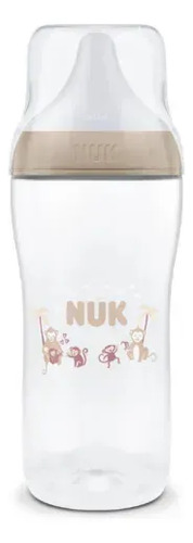 Imagen 1 de 4 de Mamadera Nuk Perfect Match 360 ml tetina XL +6 meses Monito