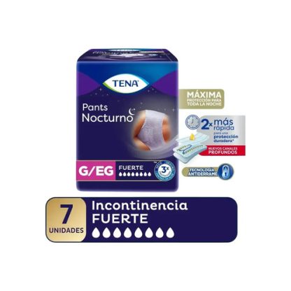 Imagen 2 de 3 de Ropa Interior Tena Pants Nocturno G-EG X 7 unidades