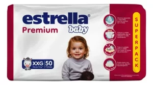 Miniatura 2 de 4 de Pañales Estrella Premium XXG x 50 Unidades Para 14+ Kg