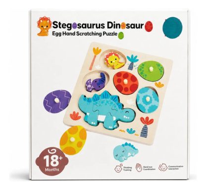 Imagen 1 de 4 de Rompecabezas Dinosaurios Para Niños +18 Meses