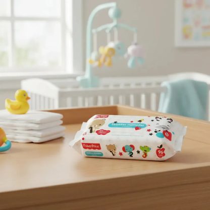 Imagen 2 de 5 de Toallitas Húmedas Fisher-Price x96 Unidades
