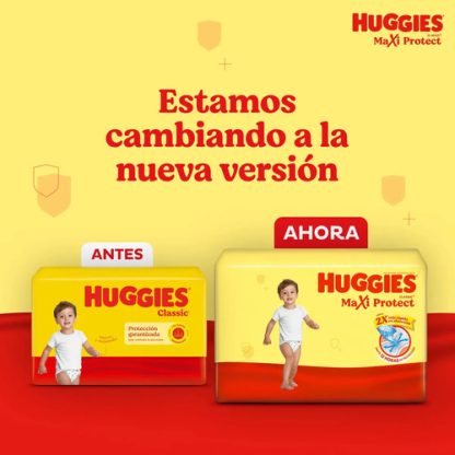 Imagen 4 de 6 de Pañales Huggies Classic Talle P (Pequeño) x48 Unidades