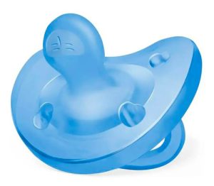 Miniatura 1 de 8 de Chicco Chupete Silicona Physio Soft Liso Azul 6-16 Meses X1 Azul 6-16 Meses