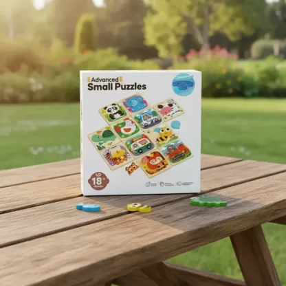 Imagen 2 de 3 de Explorer Fan Ma60 Rompecabezas Para Niños +18 Meses Animales