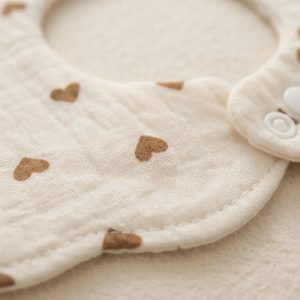 Miniatura 4 de 10 de Babero Bebé Gasa De Algodón Absorbente Suave