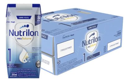 Imagen 2 de 3 de Leche Nutrilon 1 Liquida Brick 200 Ml Combo x2 Cajas x24u (48 Bricks en total)