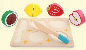 Miniatura 6 de 7 de Cajoncito De Frutas Madera Juguete Didáctico Encastre Bebé Surtido