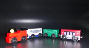 Miniatura 7 de 7 de Trencito Magnético Madera Con 4 Vagones Juguete Bebé Surtido