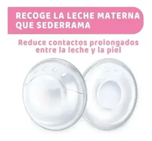 Miniatura 3 de 10 de Cascos Recogeleche Natural Feeling Chicco Suave Y Anatomico