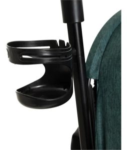 Miniatura 8 de 9 de Cochecito Bebesit Luggy Verde Negro