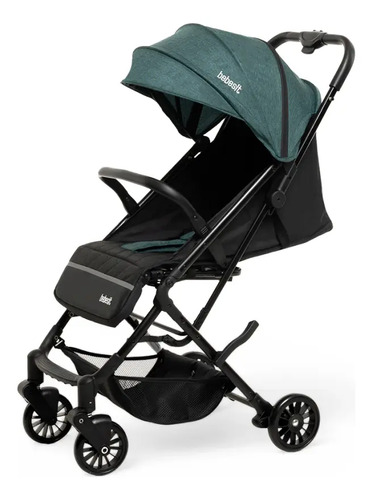Imagen 1 de 9 de Cochecito Bebesit Luggy Verde Negro