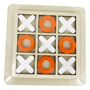 Miniatura 3 de 7 de Tateti De Madera Juego De Mesa Infantil 14x14 Ta Te Ti