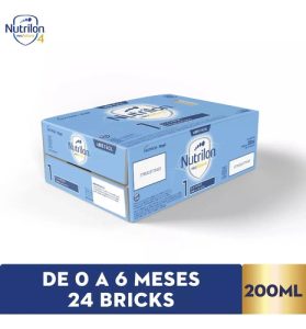 Miniatura 3 de 3 de Leche Nutrilon Profutura 1 Brick 200ml 0-6 Meses Combo 3 Cajas de 24u