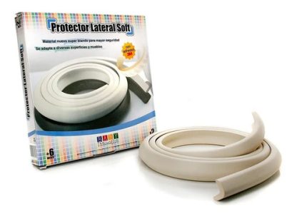 Imagen 5 de 5 de Protector Lateral Soft Bordes Y Esquinas - Baby Innovation Color Beige