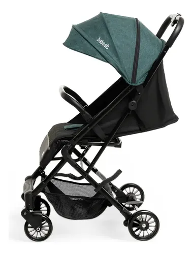 Imagen 3 de 9 de Cochecito Bebesit Luggy Verde Negro