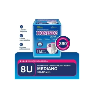 Miniatura 2 de 2 de Pañales Para Adultos Descartables Nonisec Ropa Interior Ultra Mediano