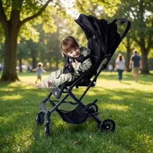 Miniatura 5 de 9 de Cochecito Bebesit Luggy Verde Negro