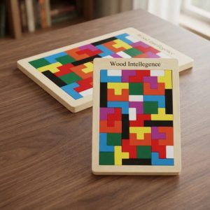 Miniatura 1 de 4 de Tetris De Madera Rompecabezas Encastre Juego De Ingenio