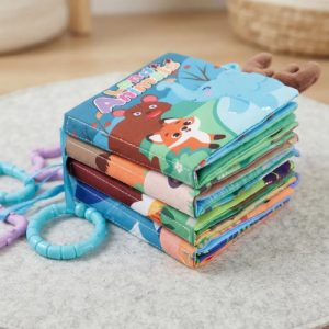 Miniatura 9 de 9 de Libro De Tela Bebé Con Sonidos Y Texturas Animales