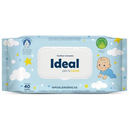 Imagen 1 de 1 de Toallitas Húmedas Ideal Toallitas Húmedas