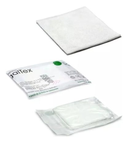 Imagen 2 de 2 de Gasas Igaltex N° 5 de 10 x 10 cm — 10 sobres de 2 unidades