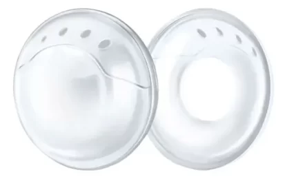 Imagen 1 de 10 de Cascos Recogeleche Natural Feeling Chicco Suave Y Anatomico