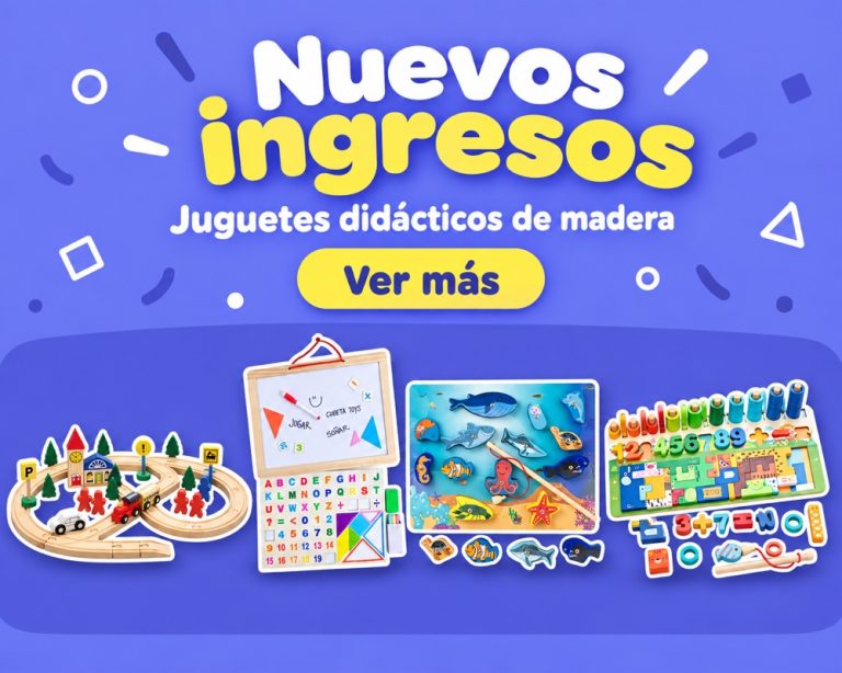 Nuevos ingresos — Juguetes didácticos de madera