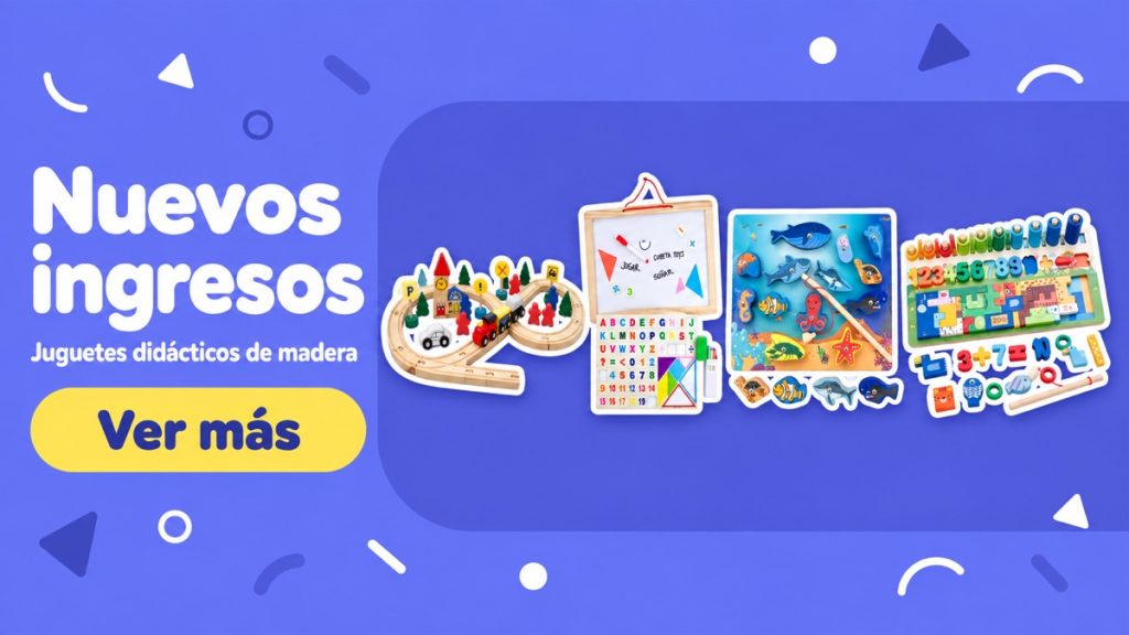 Nuevos ingresos — Juguetes didácticos de madera