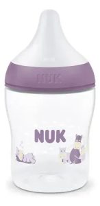 Miniatura 3 de 5 de Mamadera Nuk Perfect Match 150 ml Anticólicos Hipopótamo Violeta