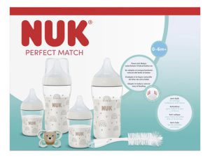 Miniatura 3 de 8 de Set Inicio Nuk Perfect Match 4 Mamaderas Y Chupete Arcoíris
