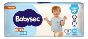 Miniatura 1 de 1 de Pañales Babysec Ultra Soft XXG x 8 unidades