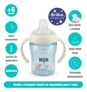 Miniatura 2 de 8 de Vaso De Aprendizaje Nuk Perfect Match Luminoso 150 ml