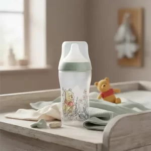 Miniatura 2 de 4 de Mamadera Nuk Perfect Match Winnie Pooh 260 ml Flujo M Gris