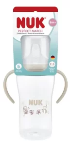 Miniatura 1 de 3 de Vaso Aprendizaje Nuk Perfect Match 260ml Mono Beige
