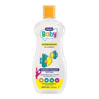 Acondicionador para Bebés Algabo Baby Cabellos Suaves x 444 ml
