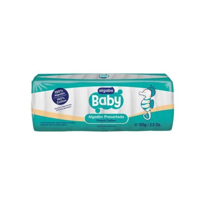 Imagen 1 de 1 de Algodón Precortado Algabo Baby x 100 g