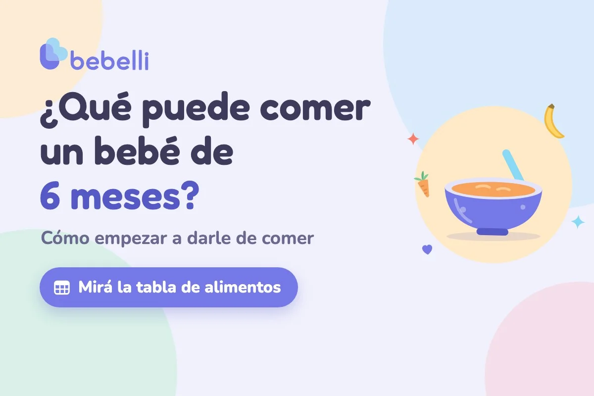 Alimentación complementaria: qué puede comer un bebé de 6 meses y cómo empezar