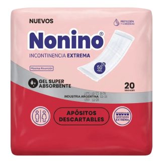 Apósitos Nonino Absorción Máxima x 20 unidades
