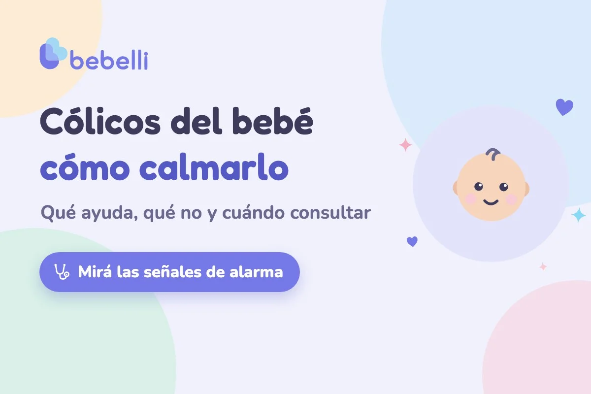 Cólicos del bebé: qué son, cómo calmarlo y cuándo consultar