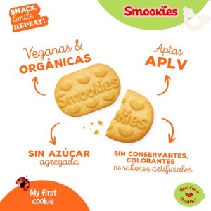 Miniatura 2 de 3 de Galletitas para Bebé Smookies Baby My First Cookie Sabor Banana 150 g