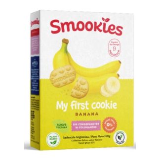 Galletitas para Bebé Smookies Baby My First Cookie Sabor Banana 150 g