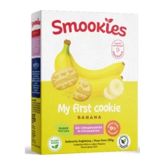 Galletitas para Bebé Smookies Baby My First Cookie Sabor Banana 150 g