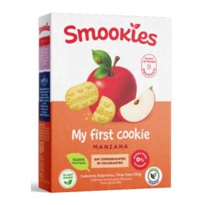 Miniatura 1 de 4 de Galletitas para Bebé Smookies Baby My First Cookie Sabor Manzana 150 g