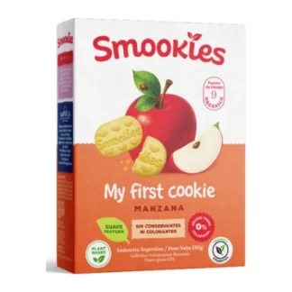 Galletitas para Bebé Smookies Baby My First Cookie Sabor Manzana 150 g