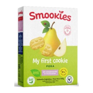 Galletitas para Bebé Smookies Baby My First Cookie Sabor Pera 150 g