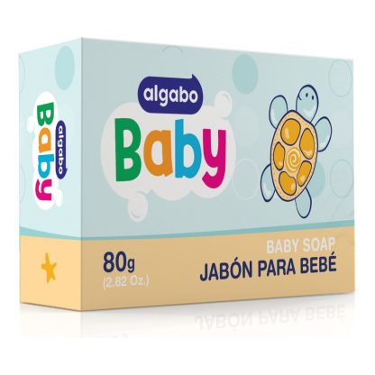 Imagen 1 de 1 de Jabón en Barra para Bebés Algabo Baby x 80 g