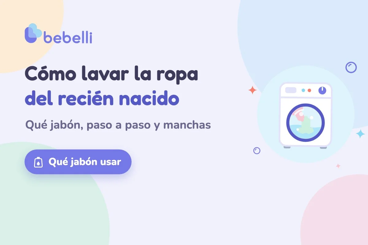Cómo lavar la ropa del bebé recién nacido: qué jabón usar y paso a paso