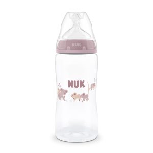 Miniatura 1 de 4 de Mamadera Nuk First Choice+ 300 ml Flujo M Anticólicos Koala Rosa
